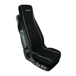 Husa scaun camion Silvia din bumbac, matlasata, 1 buc, negru