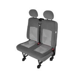 Huse scaun furgoneta 2 locuri Weles DV2-L, gri, premium