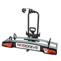 Suport biciclete pe carlig Nordrive Wave 2 pentru 2 biciclete, pliabil