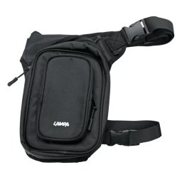 Borseta de picior pentru motocicleta Lampa T-Voyager, neagra