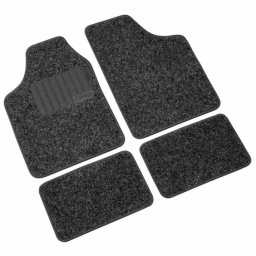 Covorase auto din mocheta Pro-Fit PF-2, set 4 buc, gri antracit