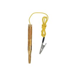 Creion tester tensiune auto Carpoint din cupru, 6-24V, cu clema crocodil
