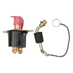 Contact general baterie 12V 1000A cu cheie, capac protectie si lant