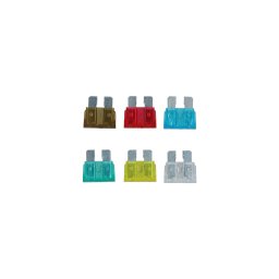 Set 6 sigurante auto plate mari Carpoint, 7,5A-30A, asortate
