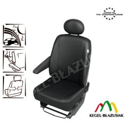 Husa scaun sofer microbuz DV1 din piele ecologica pentru van si utilitare