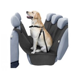 Husa auto pentru caini si pisici ALEX L 127x165 cm, protectie bancheta