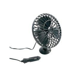 Ventilator auto Carpoint 12V cu ventuza si alimentare la bricheta