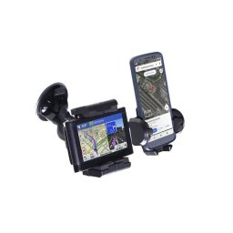 Suport auto dublu pentru telefon si GPS cu ventuza Streetwize