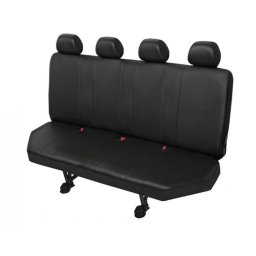 Husa bancheta auto 4 locuri XL Practical DV4, imitatie piele neagra