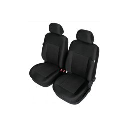 Set huse scaun auto fata Kegel Poseidon XL, negru, compatibile airbag