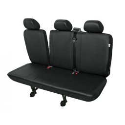 Husa bancheta 3 locuri split din piele ecologica pentru Trafic, Vivaro, Primastar