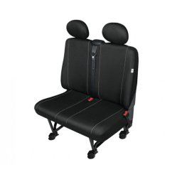 Huse bancheta auto 2 locuri Herman Black DV2 M pentru van si utilitare