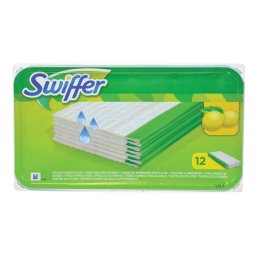 Lavete umede de rezerva pentru mop Swiffer Sweeper, set 12 bucati
