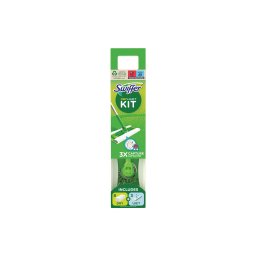 Mop pentru podea Swiffer Sweeper Kit cu 8 lavete, cap rotativ