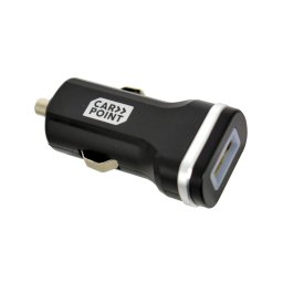 Incarcator auto USB Carpoint Quick Charge 3.0, 12V/24V, negru