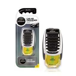 Odorizant auto lichid Black cu fixare la grila de ventilatie INTENS