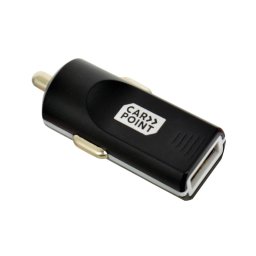 Incarcator auto USB Carpoint 12V/24V, fast charge, 5V 2.4A