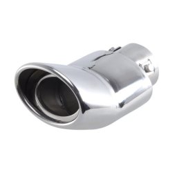 Ornament toba esapament Automax cromat curbat, 162x108x60 mm