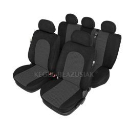 Set huse scaun auto Kegel Atlantic gri Super L, compatibil AirBag