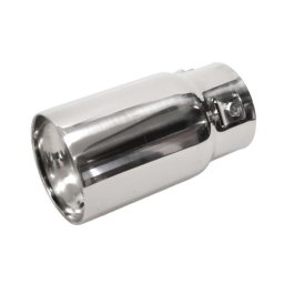 Ornament toba esapament cromat rotund Automax 135x76x66 mm