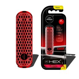 Odorizant auto pentru grila ventilatie Aroma HEX Cherry, parfum intens