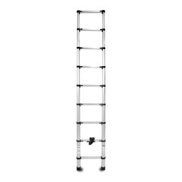 Scara telescopica Strend Pro din aluminiu, 2,6 m, 1x9, max. 125 kg