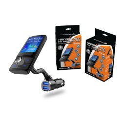 Modulator FM Bluetooth auto cu HandsFree, display LCD 1.77 inch si 2 USB