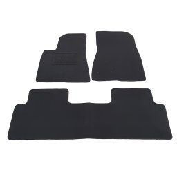 Set covorase auto din mocheta pentru Tesla Model 3 2020-, negre, 3 piese