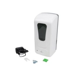 Dozator automat de sapun cu senzor, 1000 ml, LED UV, alb