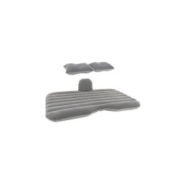 Saltea gonflabila auto pentru bancheta spate, 130x74x10 cm, cu 2 perne