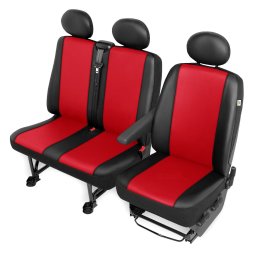 Huse scaune fata 1+2 pentru utilitare, piele ecologica, Kegel