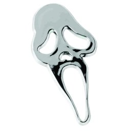 Emblema auto decorativa Scream cromata autoadeziva pentru caroserie
