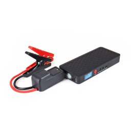 Jump starter auto AMiO 12V cu powerbank USB si lanterna LED