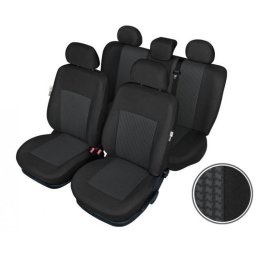Set huse scaune auto Kegel Bonn Schmidth fata-spate, negre