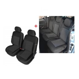 Set huse scaune auto croite Kegel pentru Peugeot Partner II si Berlingo II