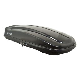 Cutie portbagaj auto Twinny Load NXT 430L, 190 cm, negru lucios