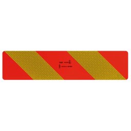 Set 2 placi reflectorizante pentru identificare vehicule grele si lungi Lampa