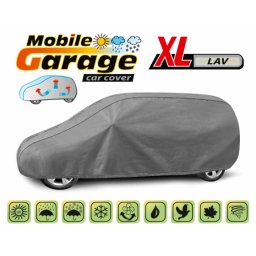 Prelata auto completa Mobile Garage XL LAV, impermeabila, gri