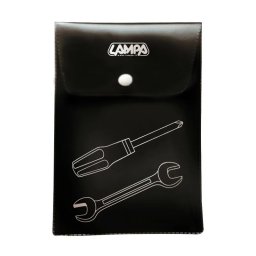 Suport compact pentru scule motocicleta Lampa, culoare negru