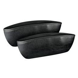 Buzunare auto între scaunele fata Premium, negre, set 2 buc