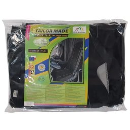 Huse scaun camion dedicate DAF LF, set 1+1 locuri, negru/gri