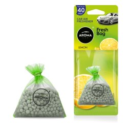 Odorizant auto parfum Lemon Fresh Bag, pentru oglinda masinii
