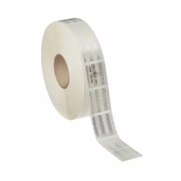 Folie reflectorizanta alba segmentata pentru prelata camion, rola 46 m