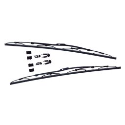 Lame stergator auto cu grafit 28 cm Standard, universale, set 2 buc