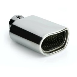 Ornament toba esapament TS-27 din inox lustruit, sunet sport, 33-41 mm