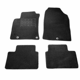 Covorase mocheta pentru Hyundai i30 2017-prezent, negre, set 4 piese