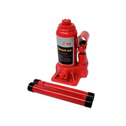 Cric hidraulic tip butelie 2T pentru autoturisme, ridicare 250-380 mm