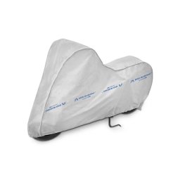 Prelata protectie scuter Basic Garage, marimea L, gri, cu husa inclusa