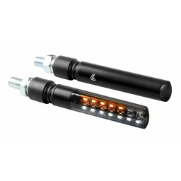 Semnalizari LED secventiale fata 12V cu pozitie alba Line SQ, set 2 buc
