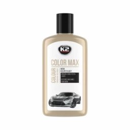 Ceara auto coloranta alba K2 Color Max, 250 ml, pentru luciu si retus fin